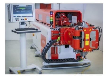 Right & left tube bending machine